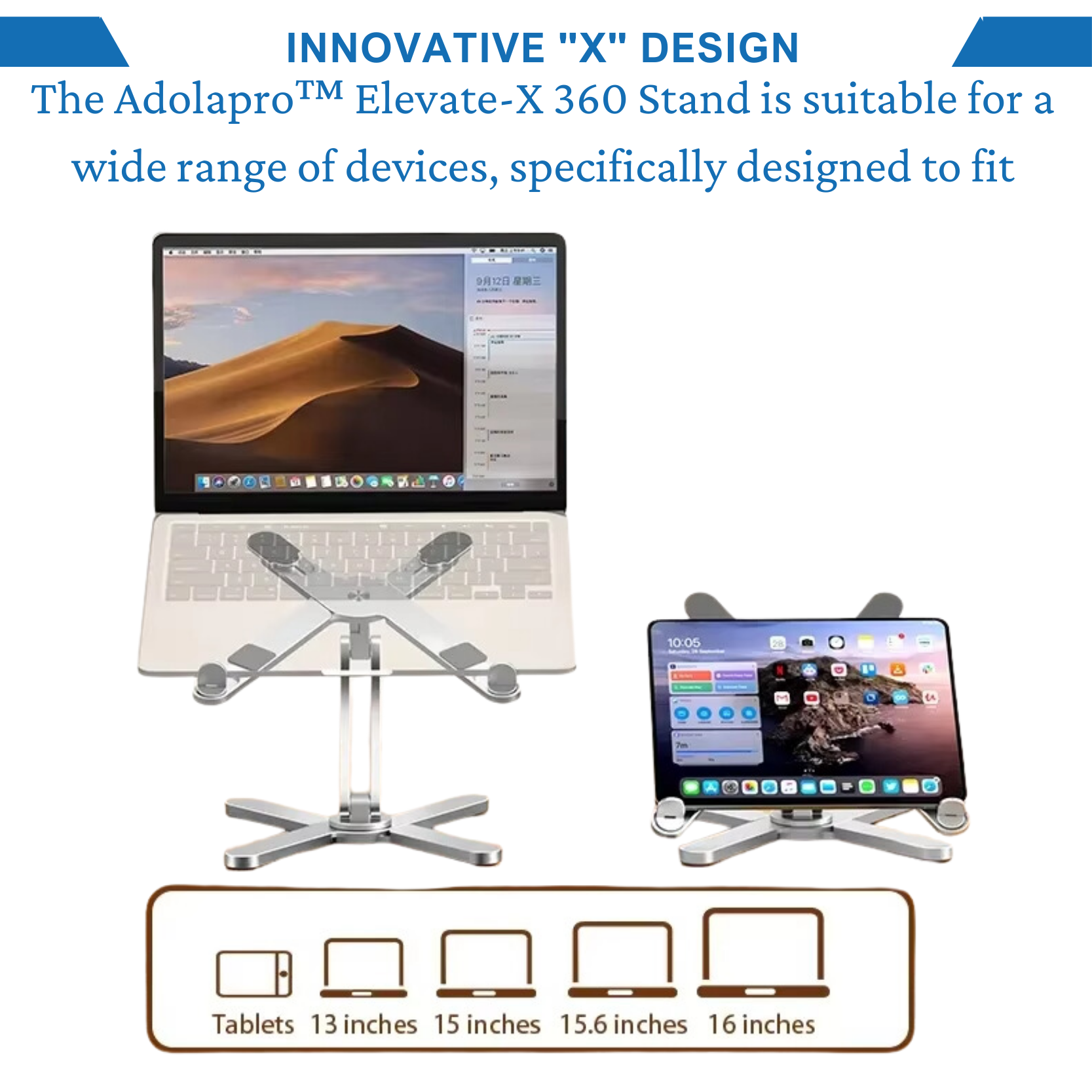 Adolapro™ Elevate-X 360 Stand