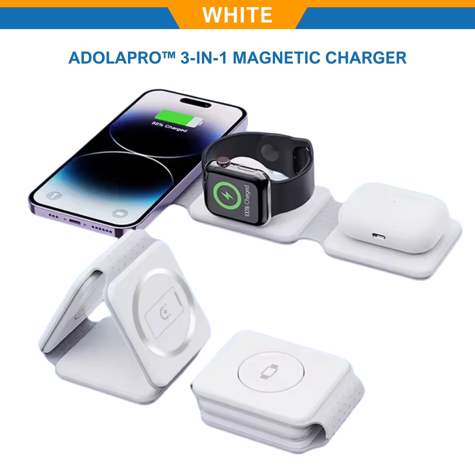 Adolapro™ 3-in-1 Magnetic Charger