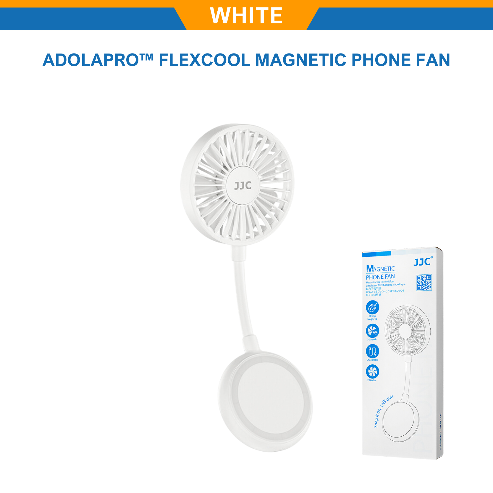 Adolapro™ FlexCool Magnetic Phone Fan