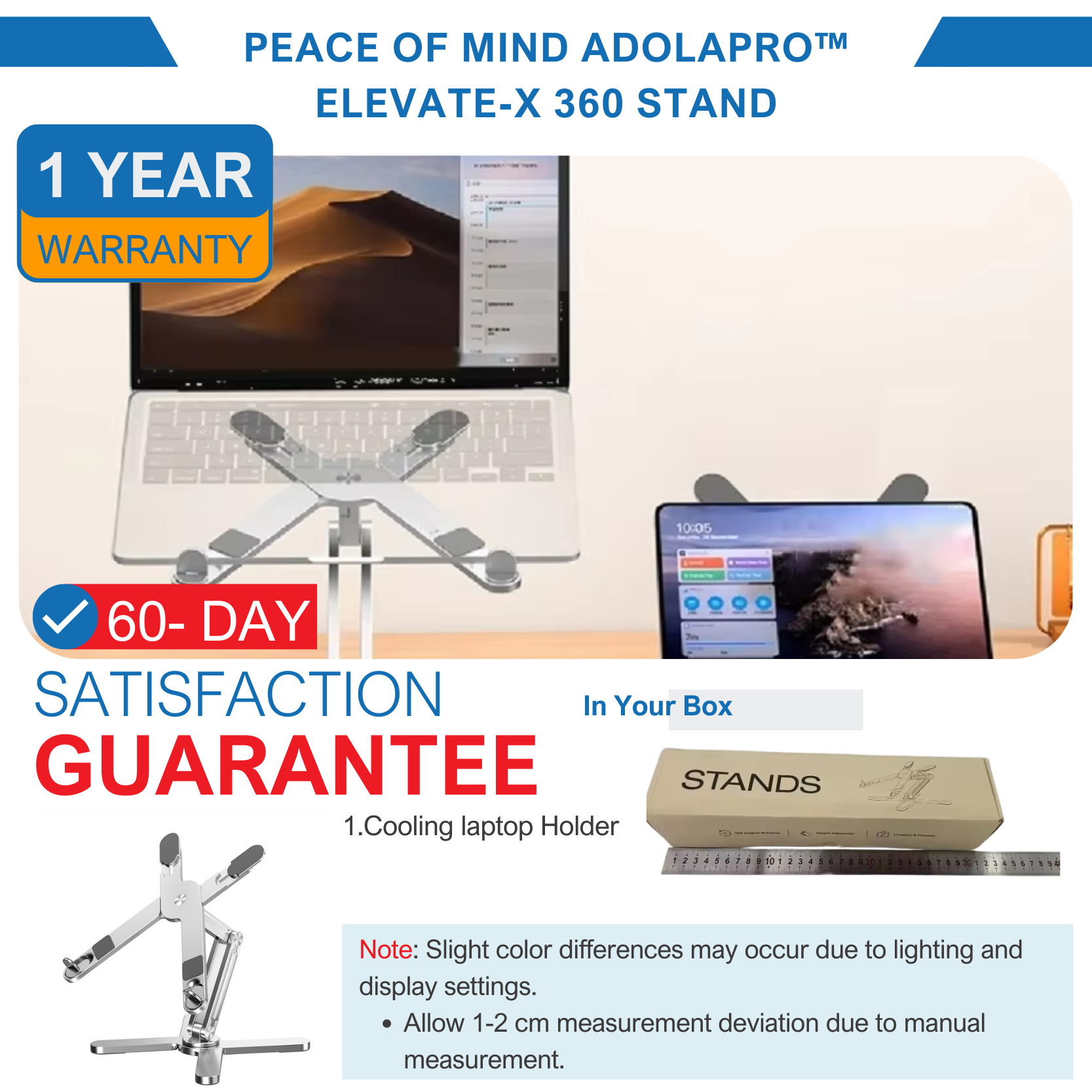 Adolapro™ Elevate-X 360 Stand