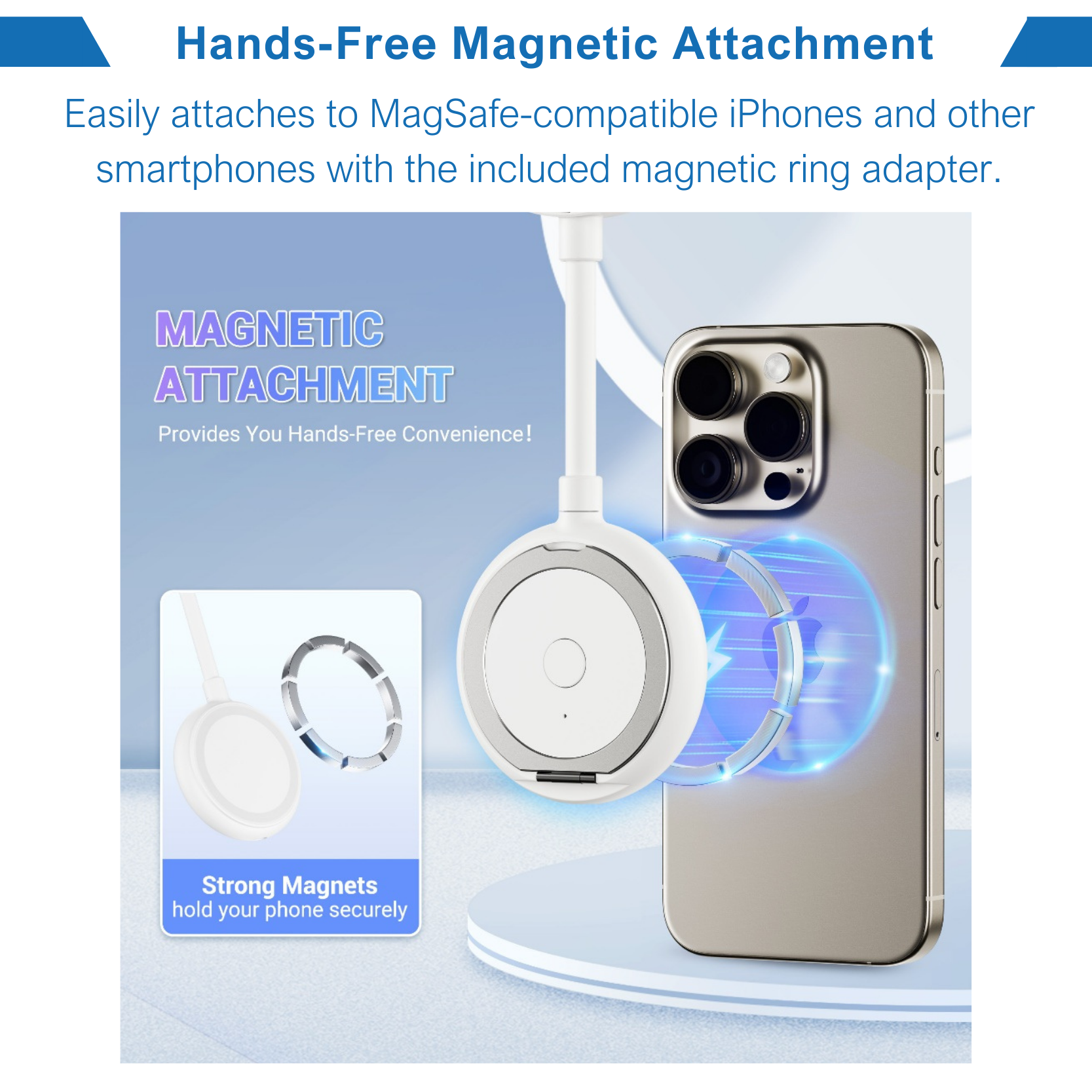 Adolapro™ FlexCool Magnetic Phone Fan