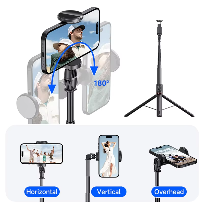 Adolapro™ JustTap 1.68M Auto-Open Tripod
